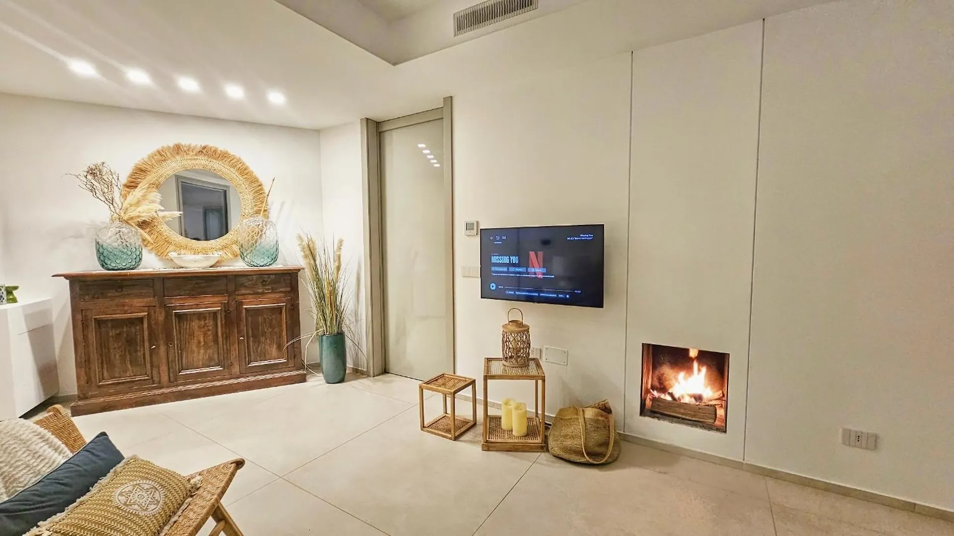 New 2025-Shati Luxury Home-Two Steps From The Beach, Sea View & Pool Fontane Bianche Apartament