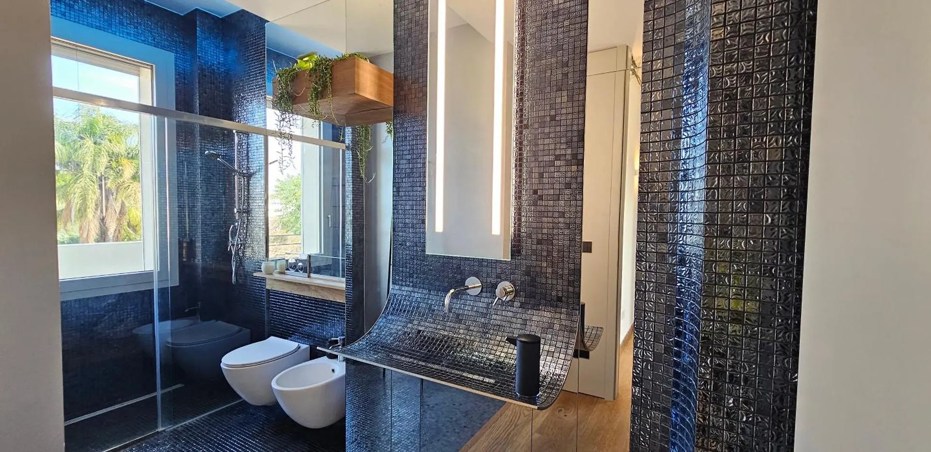New 2025-Shati Luxury Home-Two Steps From The Beach, Sea View & Pool Fontane Bianche Apartament