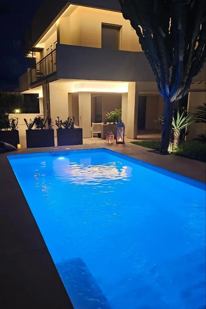 New 2025-Shati Luxury Home Sea View & Heated Pool 0*, Fontane Bianche Italy